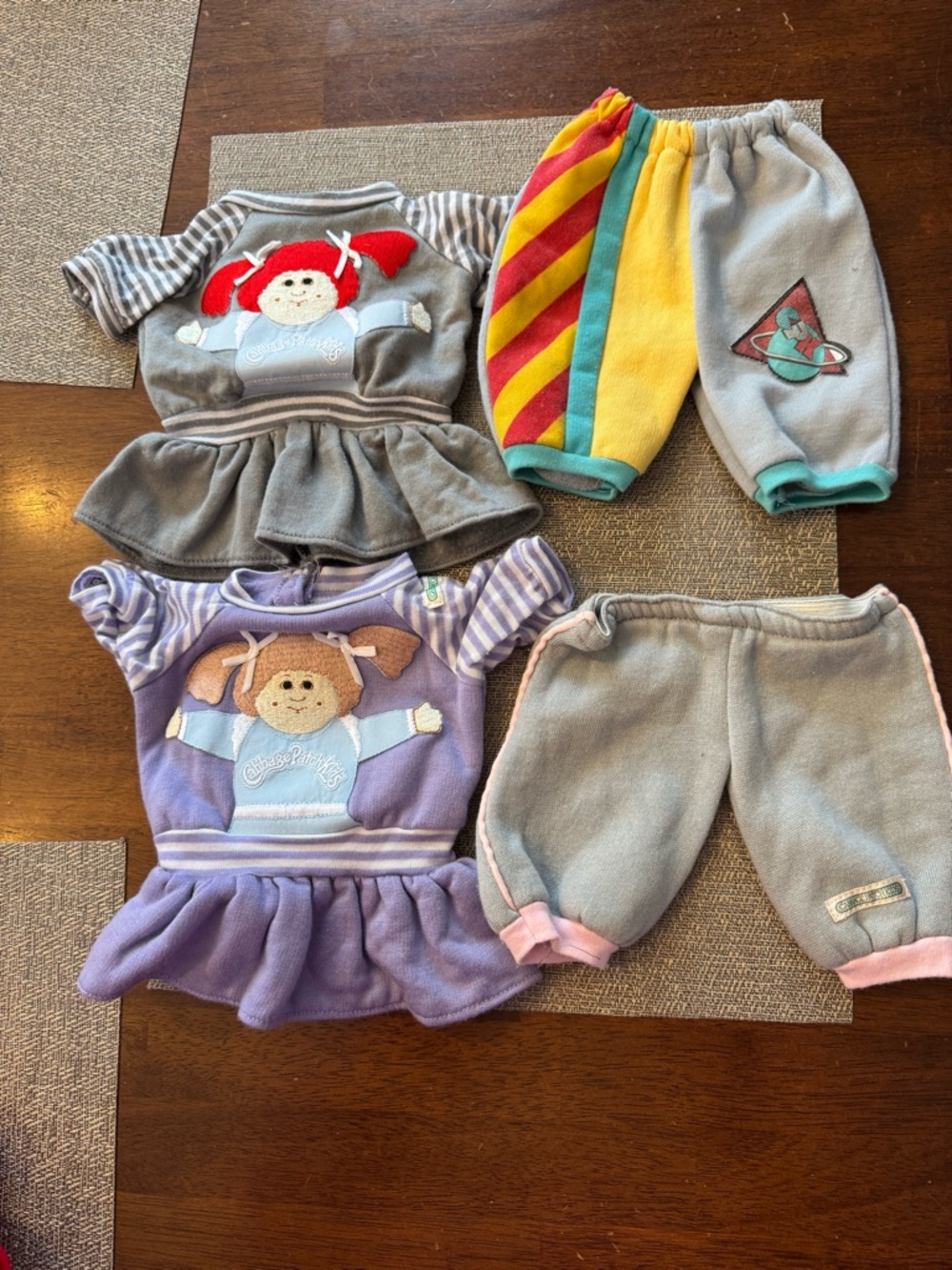 Vintage 80’s Cabbage Patch Doll clothing